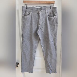 Faherty Men's Gray Relaxed Jeans